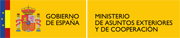 Logotipo del Ministerio de Asuntos Exteriores y de Cooperación