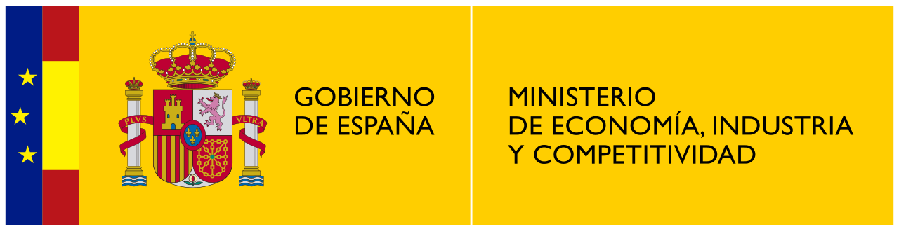 Logotipo del Ministerio de Economía Industria y Competitividad